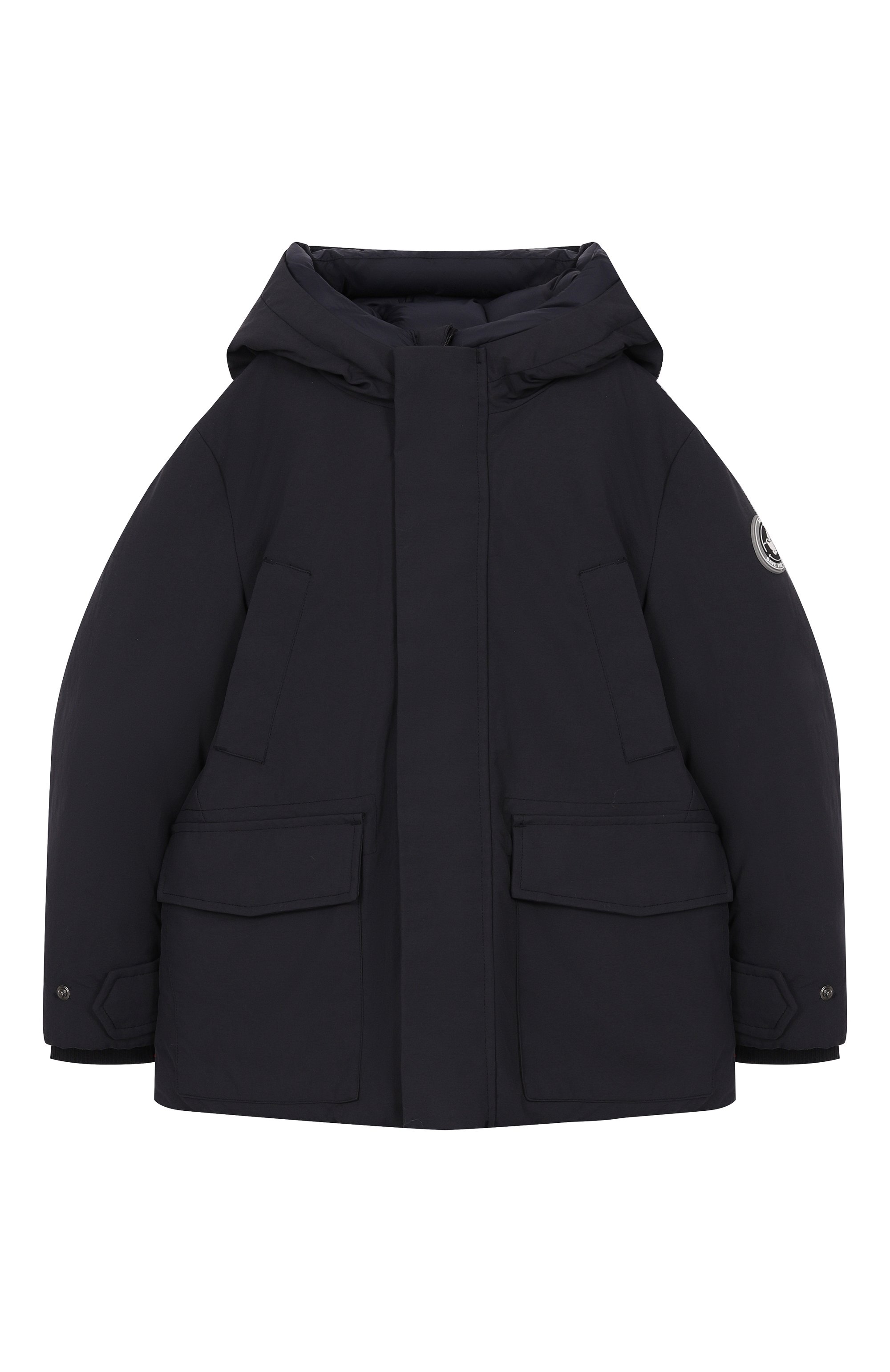 Утепленная парка SAVE THE DUCK темно-синего цвета по цене 35650 руб., арт. P42293B/BA0/C0T021_001, фото 1 Утепленная парка SAVE THE DUCK, арт. P42293B/BA0/C0T021_001, фото 1