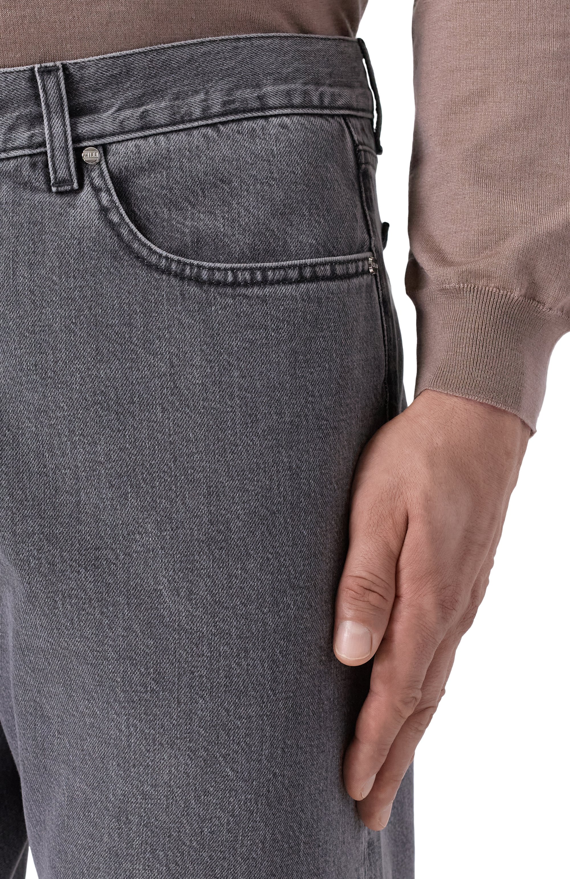 Джинсы wide fit ZILLI, арт. JPJ056M010025002G, фото 5