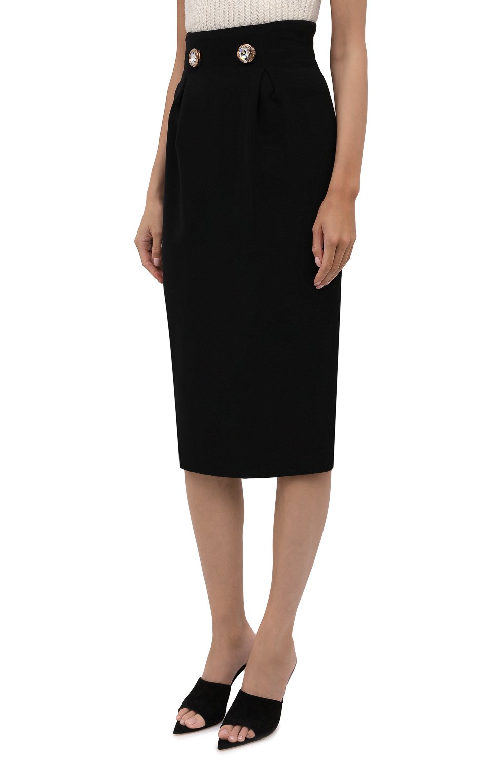 Шелковая юбка VERSACE, арт. 1001228/1A00995, фото 3