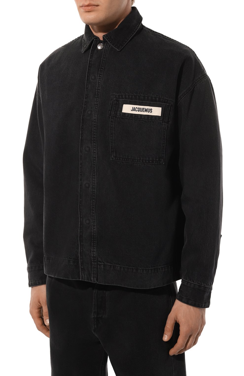Джинсовая рубашка JACQUEMUS, арт. 24E/245DE033, фото 3