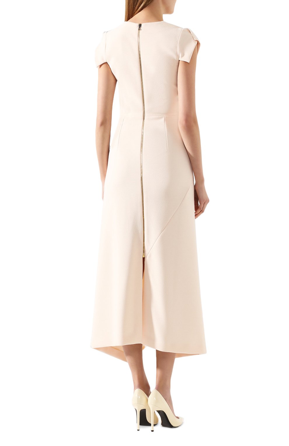 Платье ROLAND MOURET светло-розового цвета по цене 129000 руб., арт. PS20/S0840/F2196, фото 4 Платье ROLAND MOURET, арт. PS20/S0840/F2196, фото 4