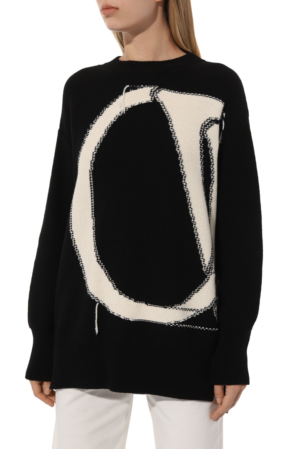 Шерстяной свитер OFF-WHITE, арт. 0WHE102C99KNI001, фото 3