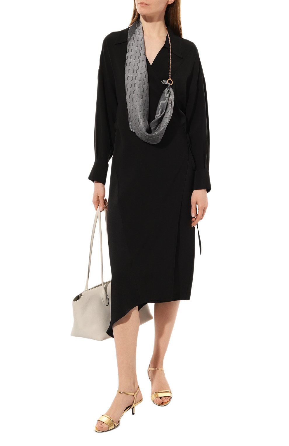 Шелковый платок GIORGIO ARMANI, арт. 795314/3R151, фото 2