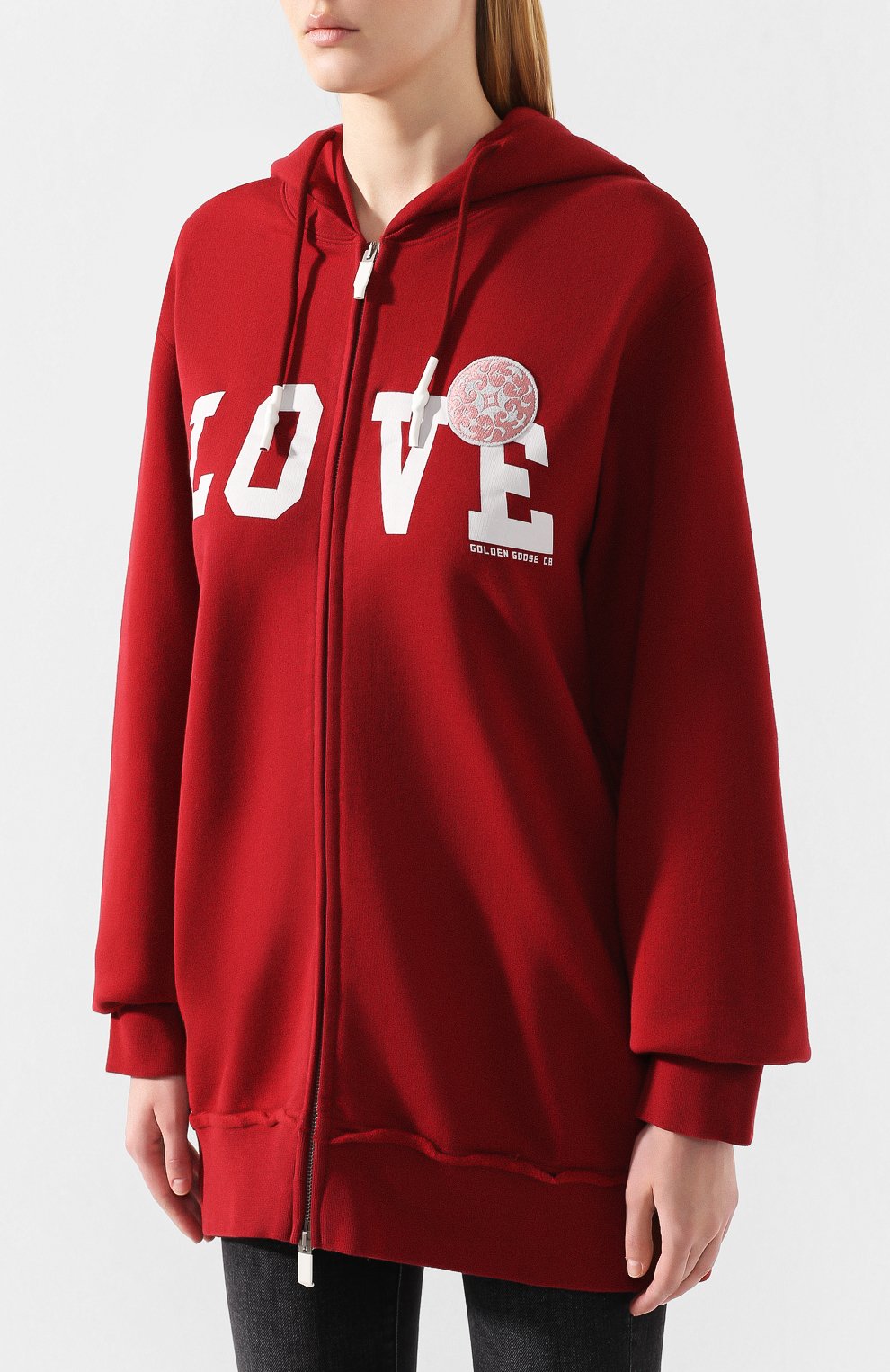 Хлопковая толстовка GOLDEN GOOSE DELUXE BRAND, арт. G35WP030.E8, фото 3