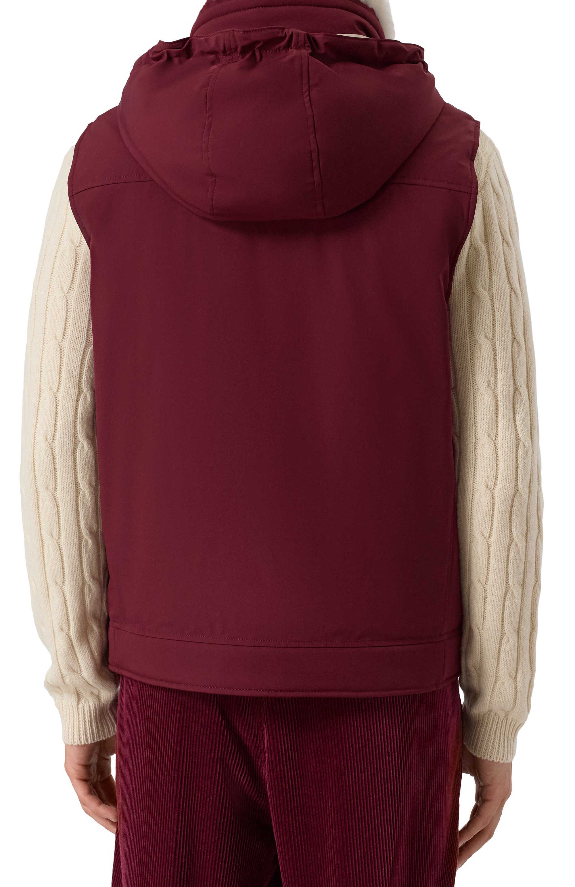 Утепленный жилет BRUNELLO CUCINELLI, арт. MV4061656, фото 4