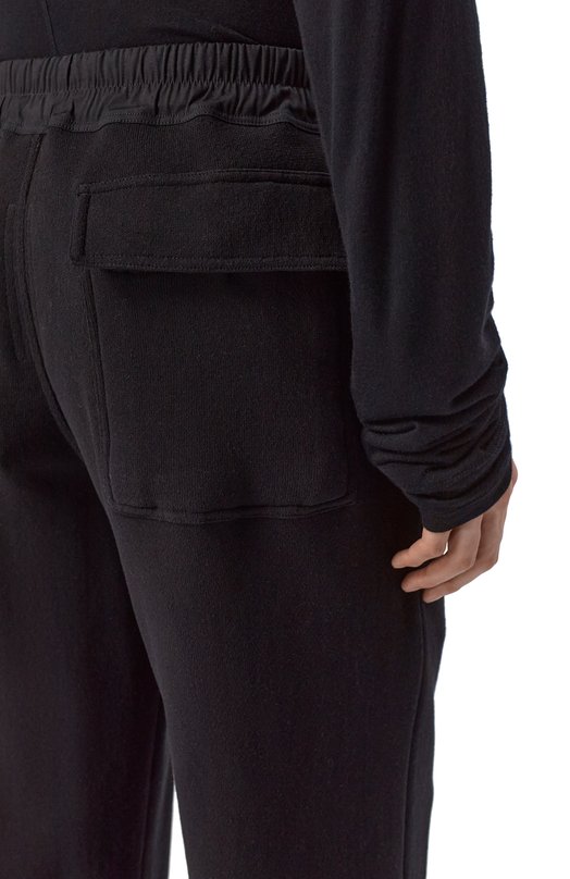 Хлопковые брюки Rick Owens RU01F2378/JNT Чёрный  RU01F2378/JNT Фото 5