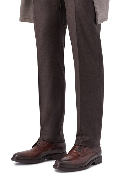 Кожаные дерби DOUCAL'S, арт. DU3489MARCUF259T, фото 3