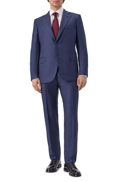 Мужской шерстяной костюм ZILLI, арт. SP2B01M021442033Q