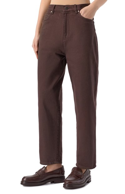 Джинсы KITON коричневого цвета по цене 122500 руб., арт. DJ56110, фото 3 Джинсы KITON, арт. DJ56110, фото 3