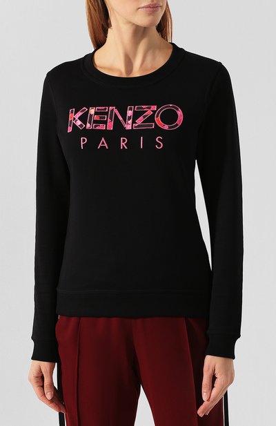 Хлопковый пуловер KENZO, арт. F962SW707962, фото 3