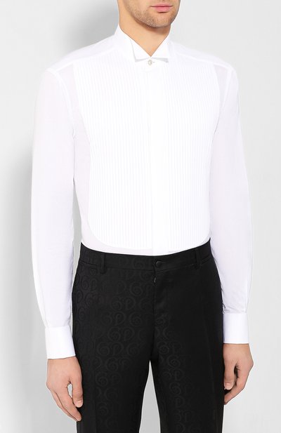 Хлопковая сорочка KITON, арт. UCIH000340100H, фото 3