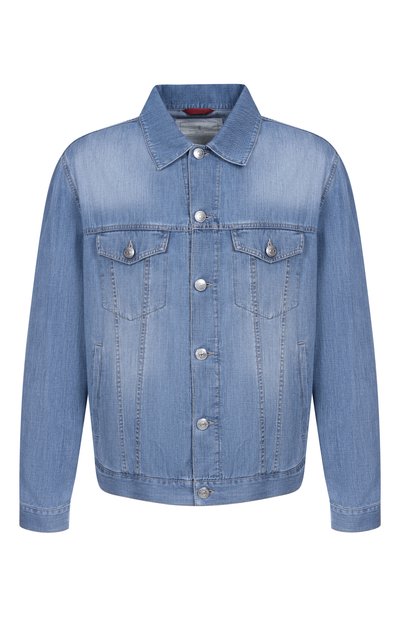 Мужская джинсовая куртка BRUNELLO CUCINELLI, арт. ME6456909