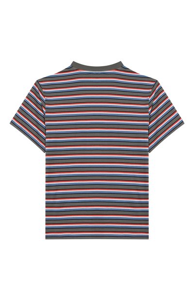 Хлопковая футболка STELLA MCCARTNEY разноцветного цвета по цене 9985 руб., арт. TX8S11, фото 2 Хлопковая футболка STELLA MCCARTNEY, арт. TX8S11, фото 2