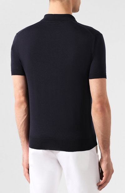 Поло из смеси хлопка и кашемира BALLY, арт. M5LR449K-9S154/750, фото 4