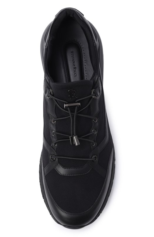 Комбинированные кроссовки Stefano Ricci UV689G2426/TSWY Чёрный  UV689G2426/TSWY Фото 5