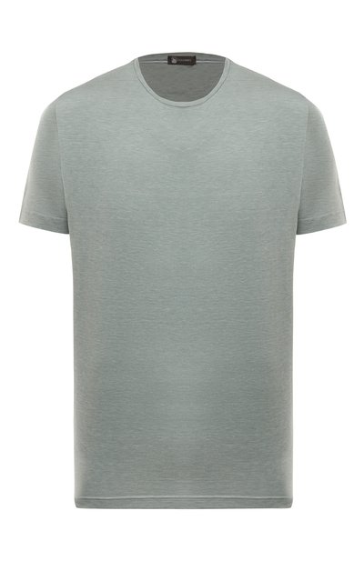 Мужская футболка из шелка и хлопка COLOMBO, арт. TS00380/A00897