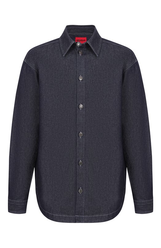 Джинсовая рубашка HUGO 50555780 Синий 50555780