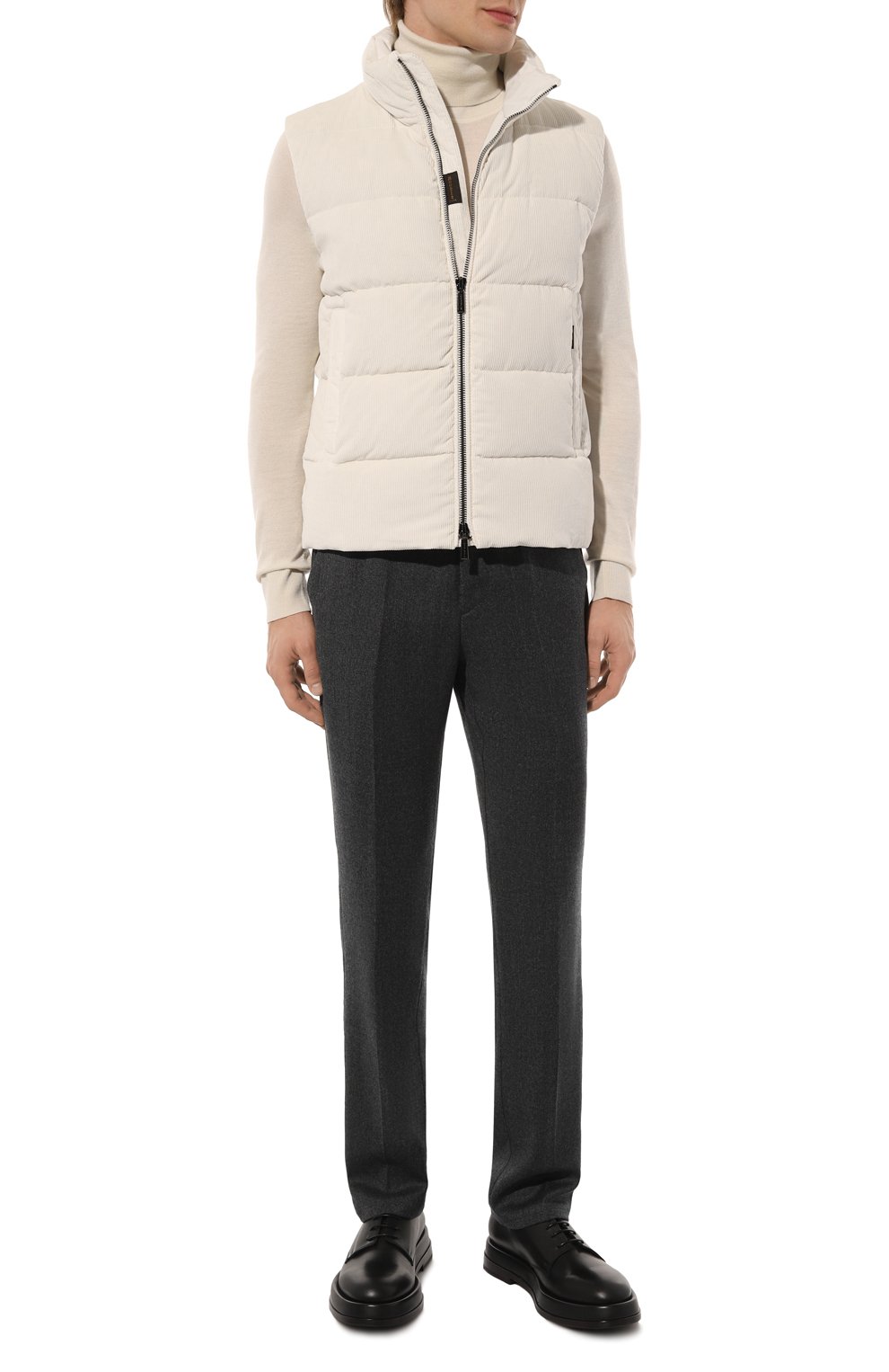 Пуховый жилет vanio-vh из вельвета MOORER, арт. INAV-VH, фото 2