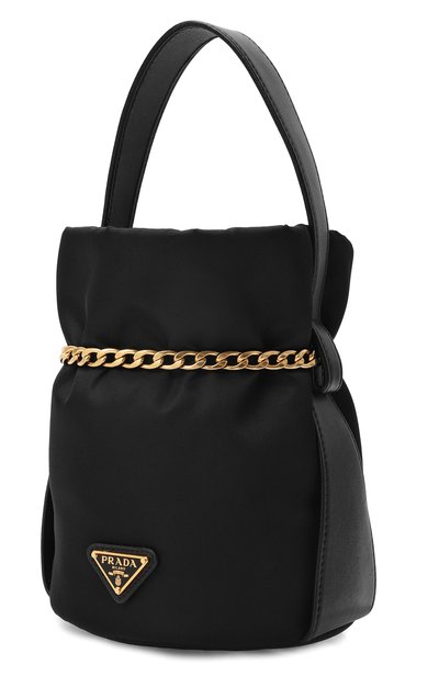 Сумка PRADA черного цвета по цене 280500 руб., арт. 1BE088/RUKW, фото 4 Сумка PRADA, арт. 1BE088/RUKW, фото 4