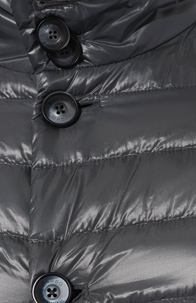 Пуховый бомбер HERNO темно-серого цвета по цене 85350 руб., арт. PI00094UR/12017Z, фото 5 Пуховый бомбер HERNO, арт. PI00094UR/12017Z, фото 5