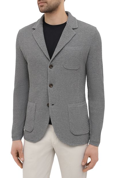 Хлопковый пиджак ELEVENTY PLATINUM, арт. C76GIAC02 MAG0A001, фото 3