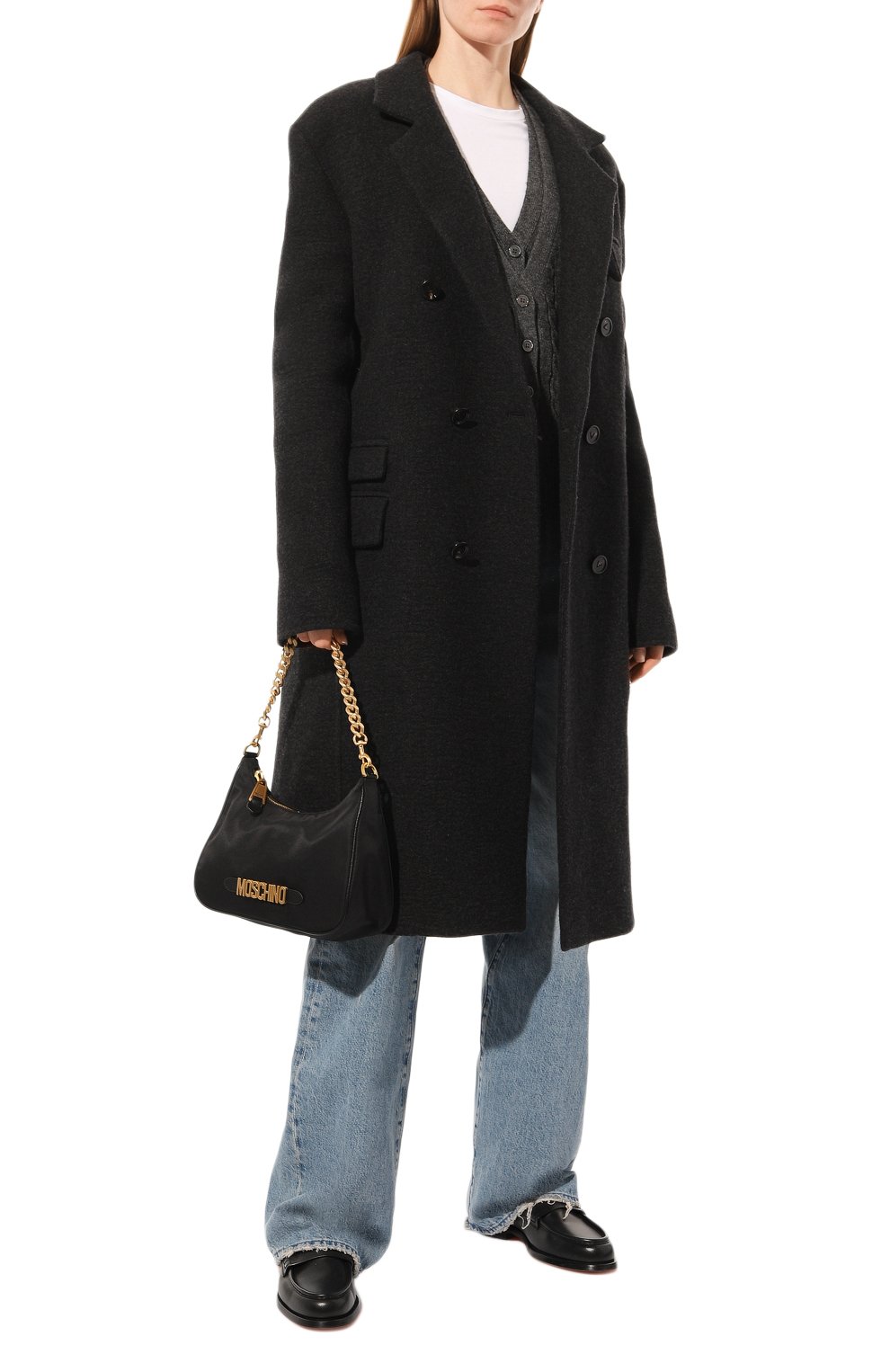 Сумка Moschino цвет черный купить в ЦУМ OUTLET, арт. B7409/8202