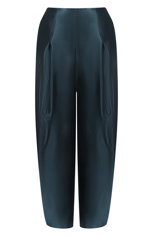 Брюки изо льна и шелка Giorgio Armani GW002502/TE10935 Зелёный GW002502/TE10935