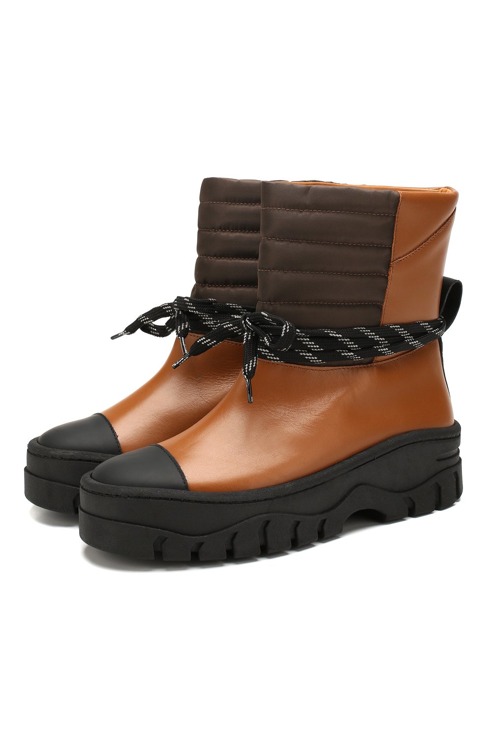 Кожаные ботинки GANNI, арт. S1022, фото 1