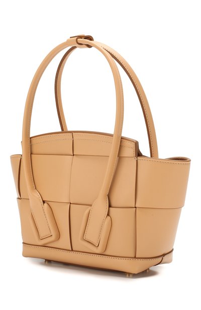 Сумка arco mini BOTTEGA VENETA бежевого цвета по цене 227500 руб., арт. 600606/VMAP1, фото 3 Сумка arco mini BOTTEGA VENETA, арт. 600606/VMAP1, фото 3