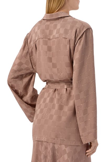 Шелковая рубашка ELIE SAAB, арт. SH147NRC26/VI007, фото 4