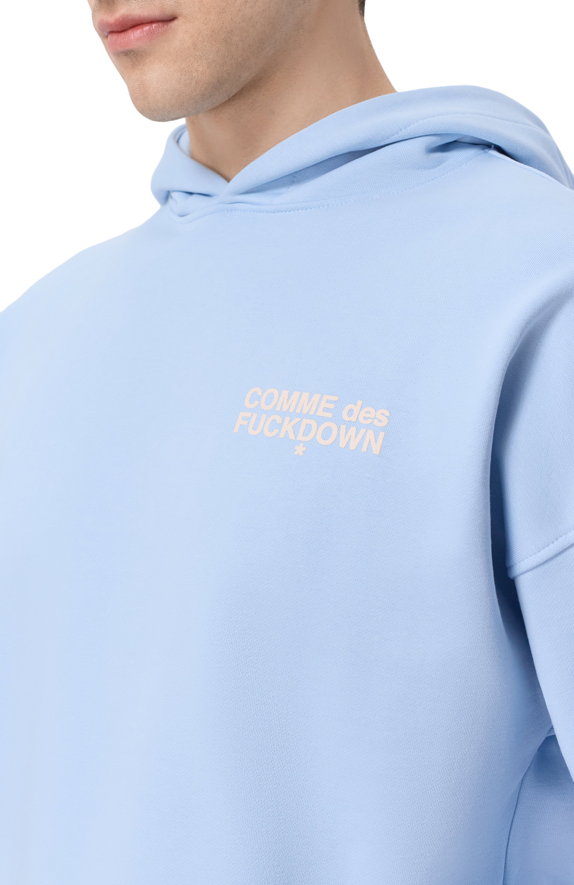 Хлопковое худи COMME DES FUCKDOWN, арт. CFABM01933, фото 5