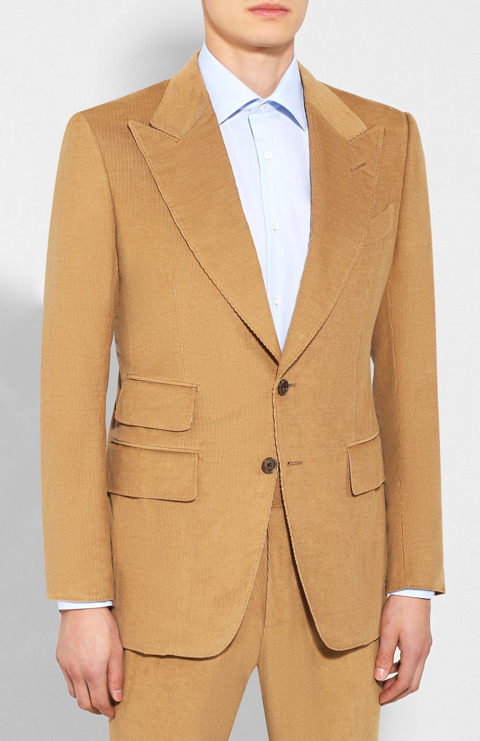 Костюм из смеси хлопка и льна TOM FORD, арт. 671R87/21ML4A, фото 2