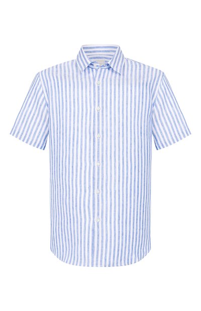 Мужская льняная рубашка 120% LINO, арт. 33AL2M1PKX/G438/700