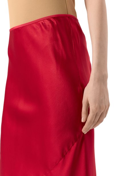 Атласная юбка DRIES VAN NOTEN, арт. 251-010804-1032, фото 5