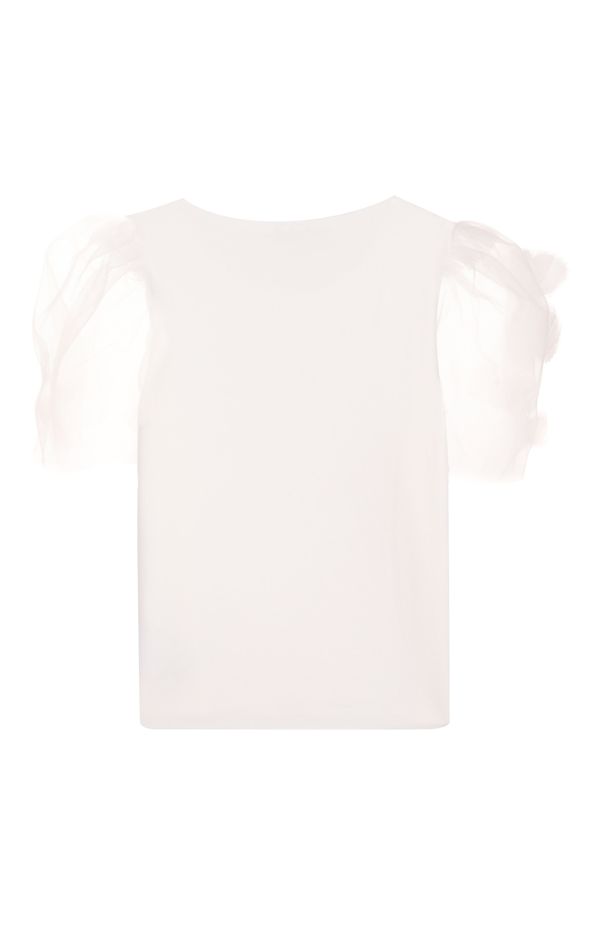 Хлопковая футболка MONNALISA, арт. 71E605, фото 2