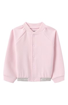 Детская комплект из трех предметов KARL LAGERFELD KIDS светло-розового цвета, арт. Z30521. | Фото 4 (Материал сплава: Проставлено; Материал внешний: Хлопок; Рукава: Длинные; Драгоценные камни: Проставлено; Девочки Кросс-КТ: Костюмы-спорт; Ростовка одежда: 36 мес | 98 см)