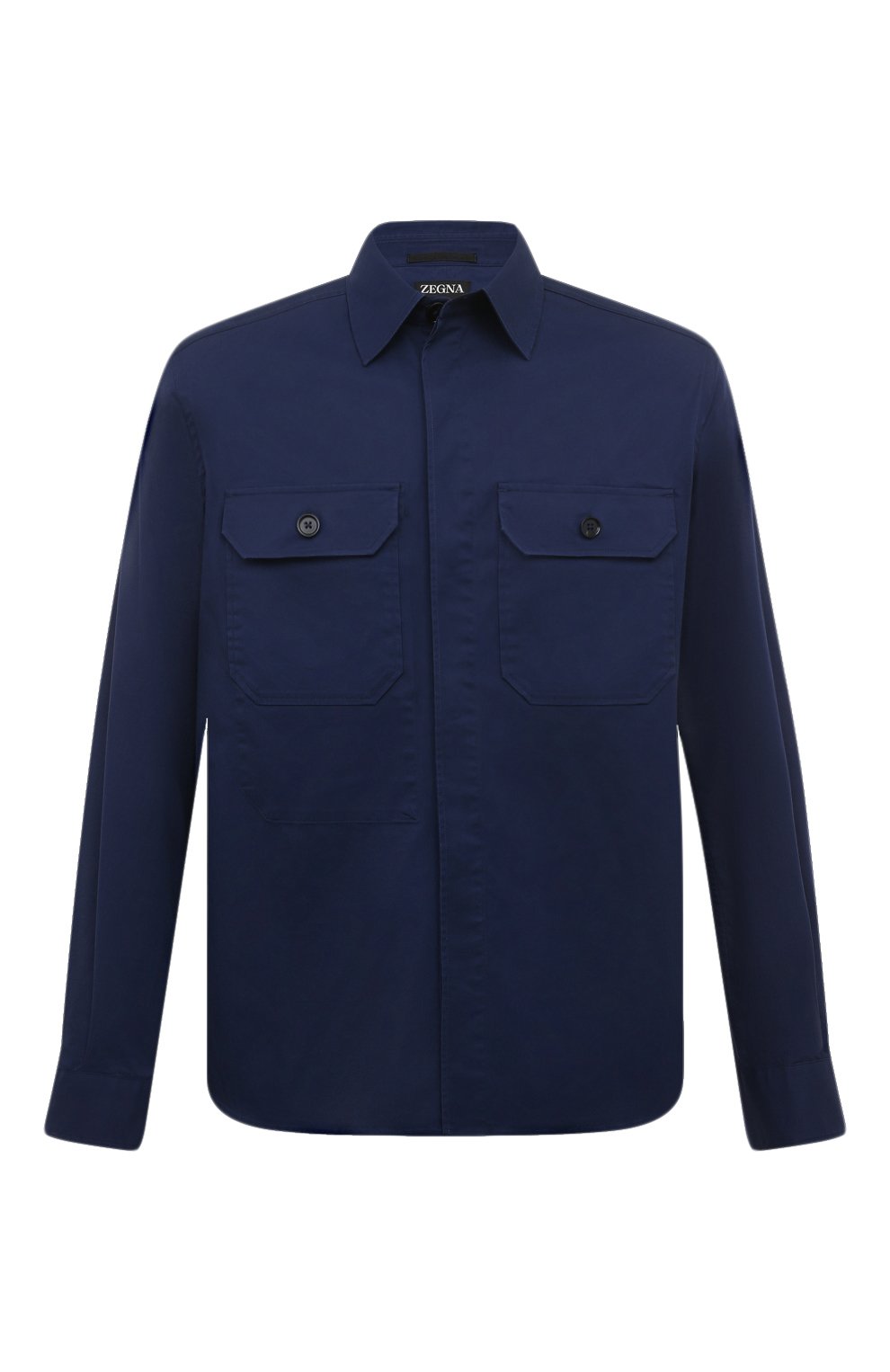 Хлопковая рубашка ZEGNA, арт. UDV16A7/S0T8, фото 1