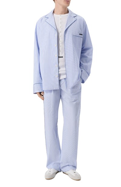 Хлопковые  брюки DOLCE & GABBANA, арт. GVRMAT/FR510, фото 2