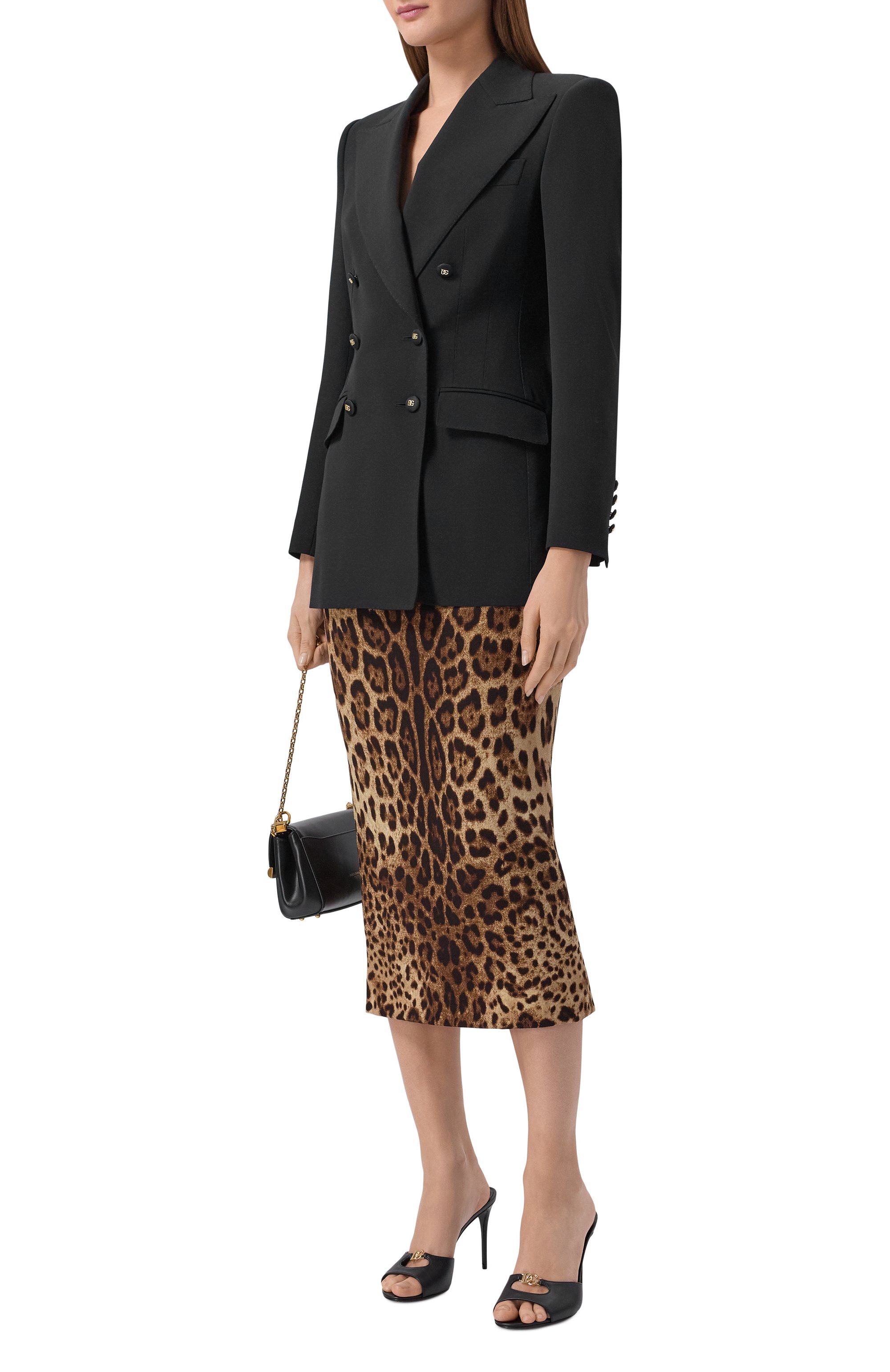 Шерстяной жакет DOLCE & GABBANA, арт. F29QFT/GDDPS, фото 2