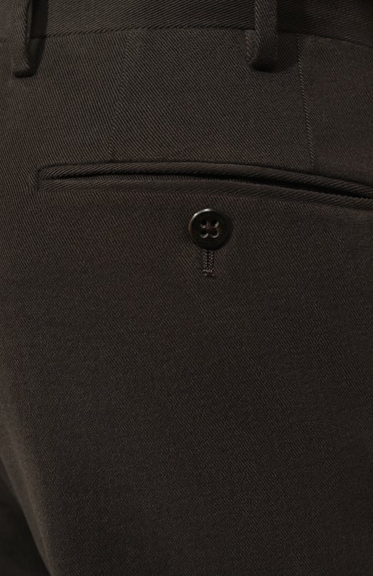 Хлопковые брюки Corneliani 944B01-9418503 Серый  944B01-9418503 Фото 5