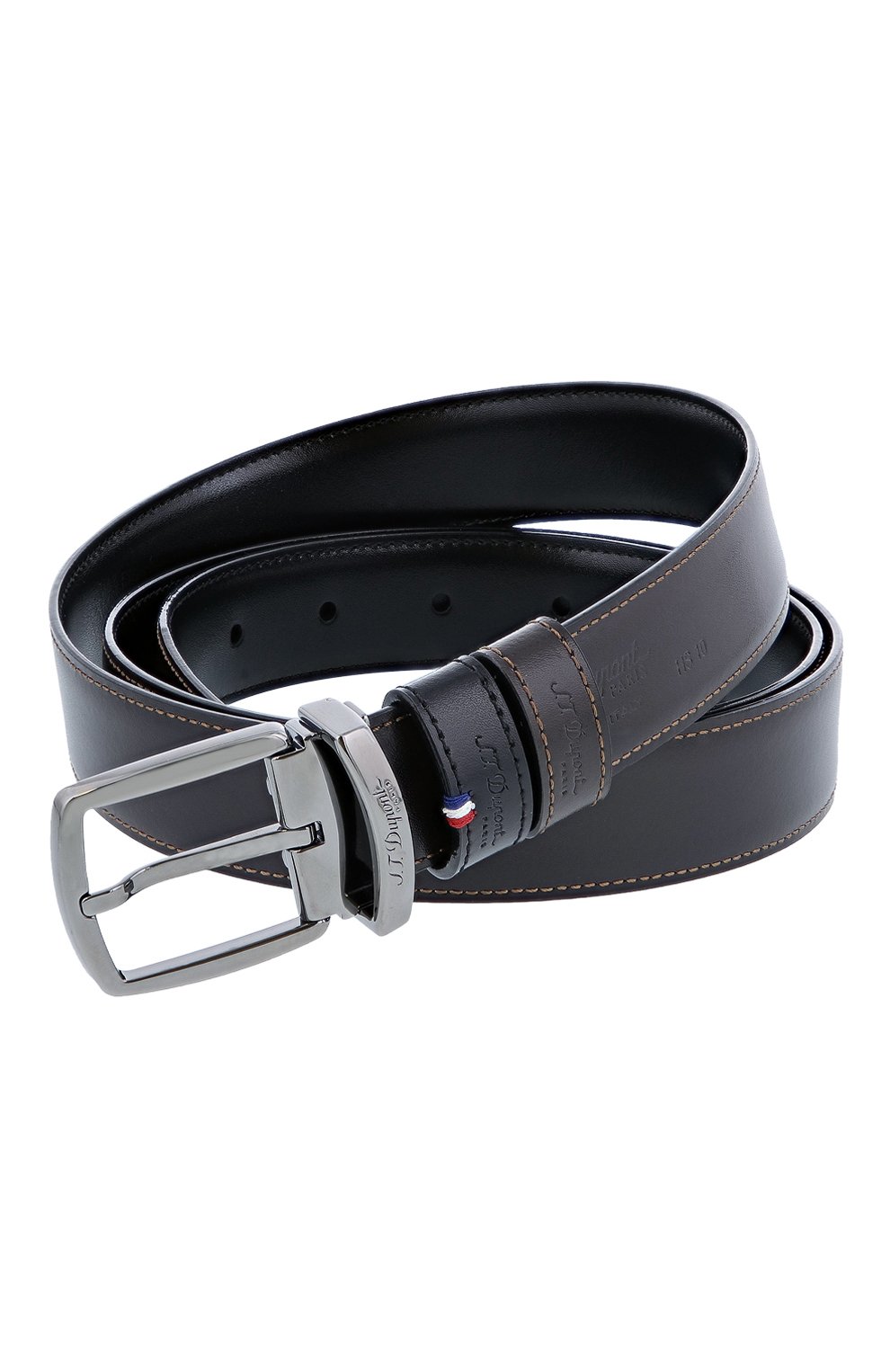 Кожаный ремень S.T. DUPONT, арт. 8200183, фото 1