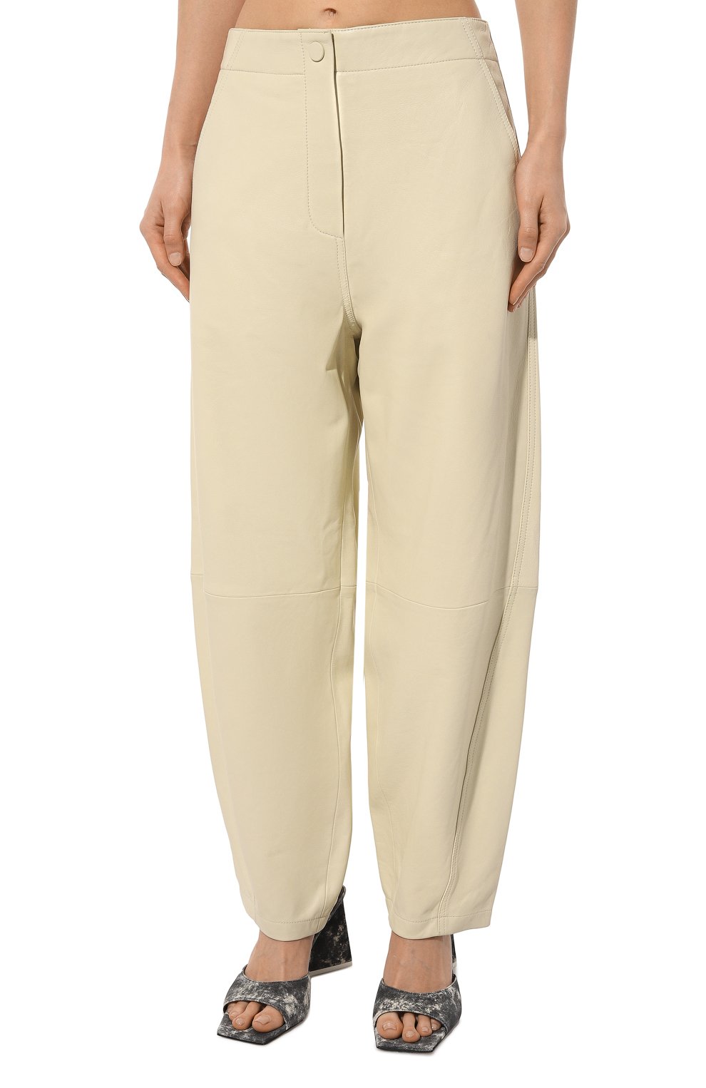 Кожаные брюки YVES SALOMON, арт. 24EYP201XXAPXX, фото 3