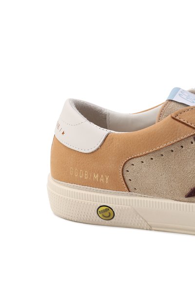 Кожаные кеды may GOLDEN GOOSE DELUXE BRAND, арт. GTF00612.F008082, фото 5