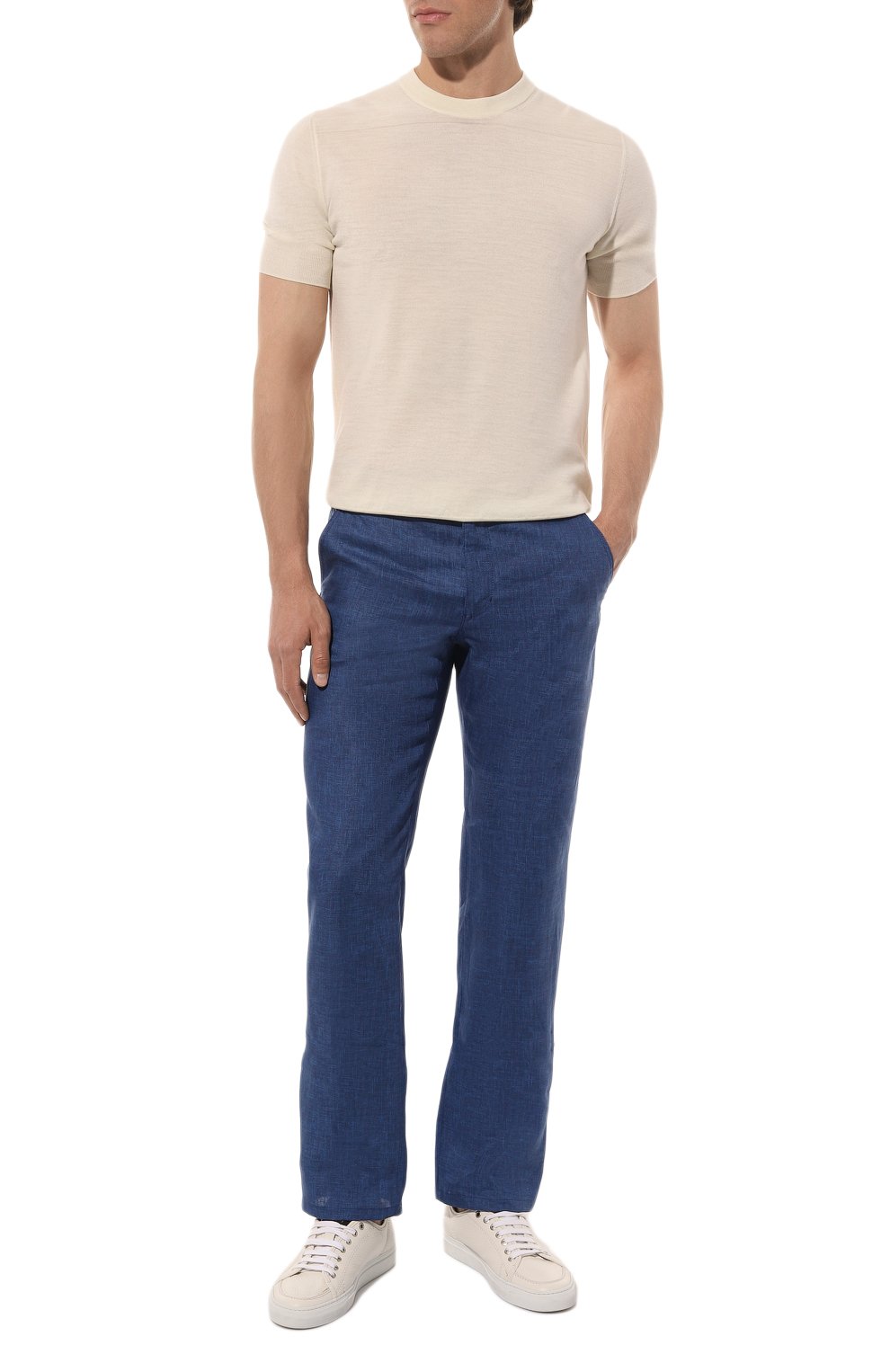 Льняные брюки ZILLI, арт. M0Z-D0180-LIN01/R001, фото 2