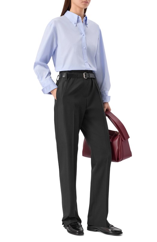 Хлопковая рубашка Windsor 52 DB604H 10014727 Голубой  52 DB604H 10014727 Фото 2