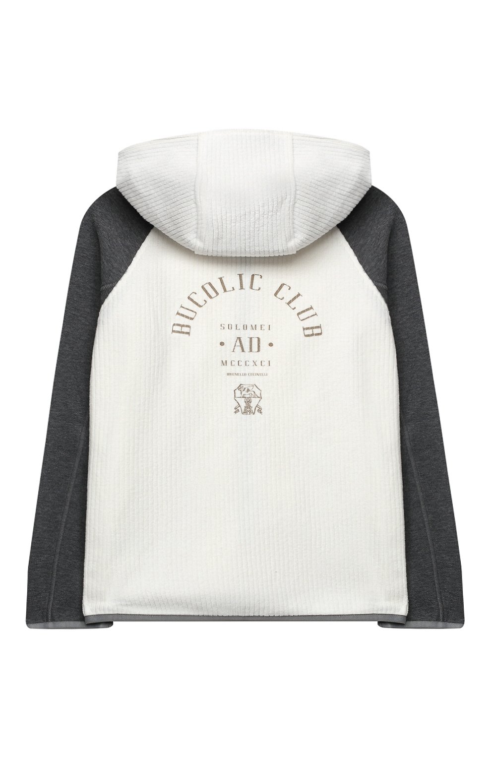 Вельветовая толстовка BRUNELLO CUCINELLI, арт. BL853E101B, фото 2