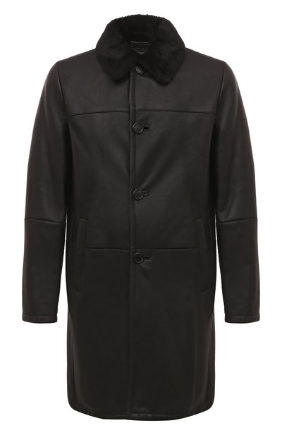 Мужская дубленка из овчины PRADA, арт. UPS502-1XAN-F0002