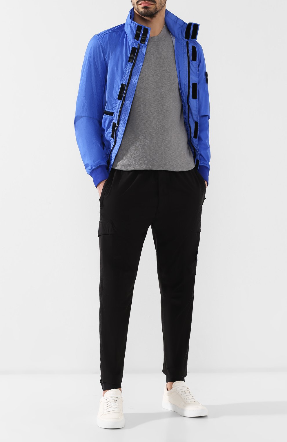 Хлопковые брюки карго STONE ISLAND, арт. 701532203, фото 2