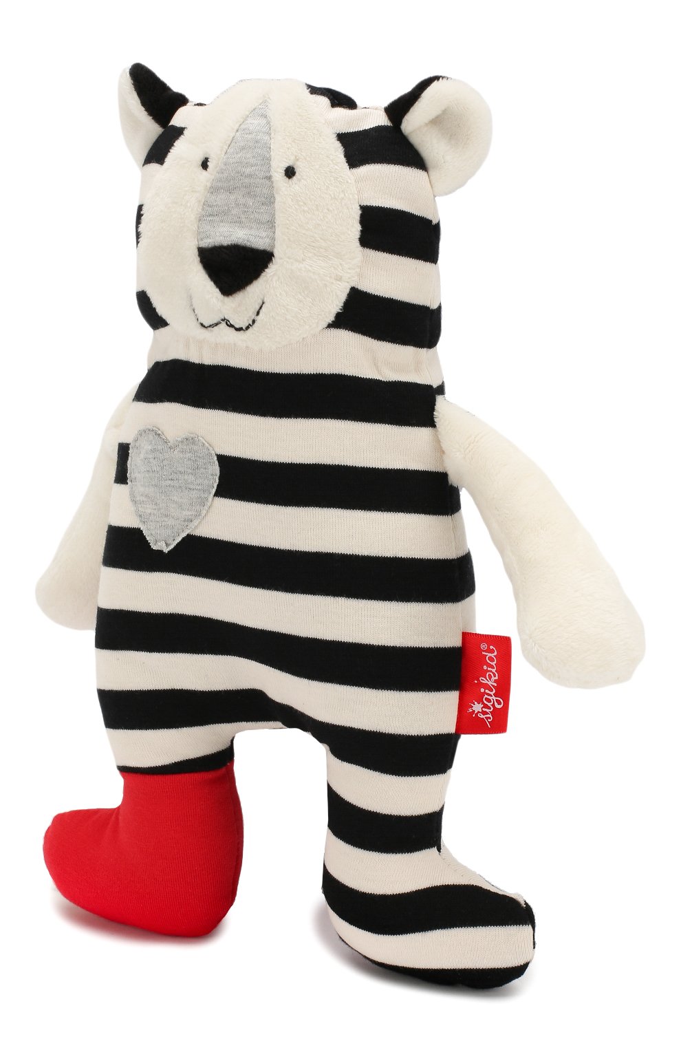 Игрушка тигр SIGIKID черно-белого цвета по цене 3830 руб., арт. 39129, фото 3 Игрушка тигр SIGIKID, арт. 39129, фото 3