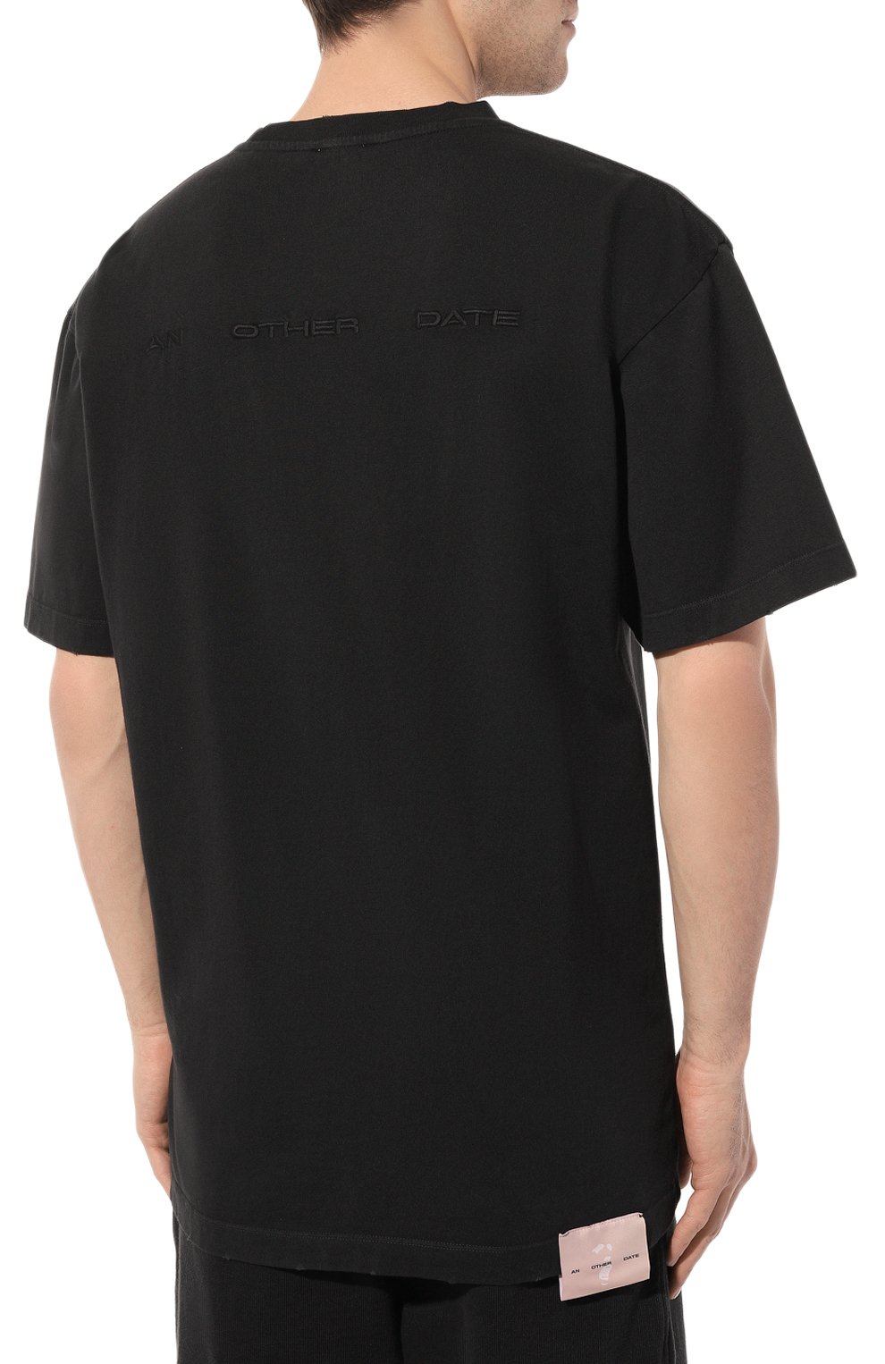 Хлопковая футболка AN OTHER DATE, арт. AS0DMATH007, фото 4